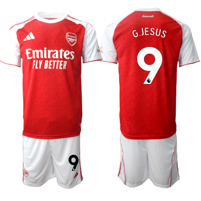 Men 2025-2026 Club Arsenal home red #9 Soccer Jersey 01->customized soccer jersey->Custom Jersey
